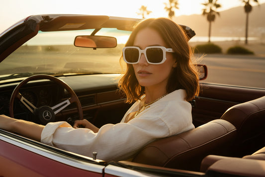 Women's New Fashionable Thick Frame Sunglasses