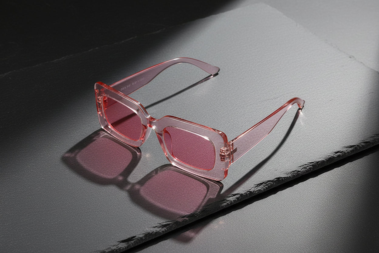 Small Chunk Frame Vintage Sunglasses Sunglasses