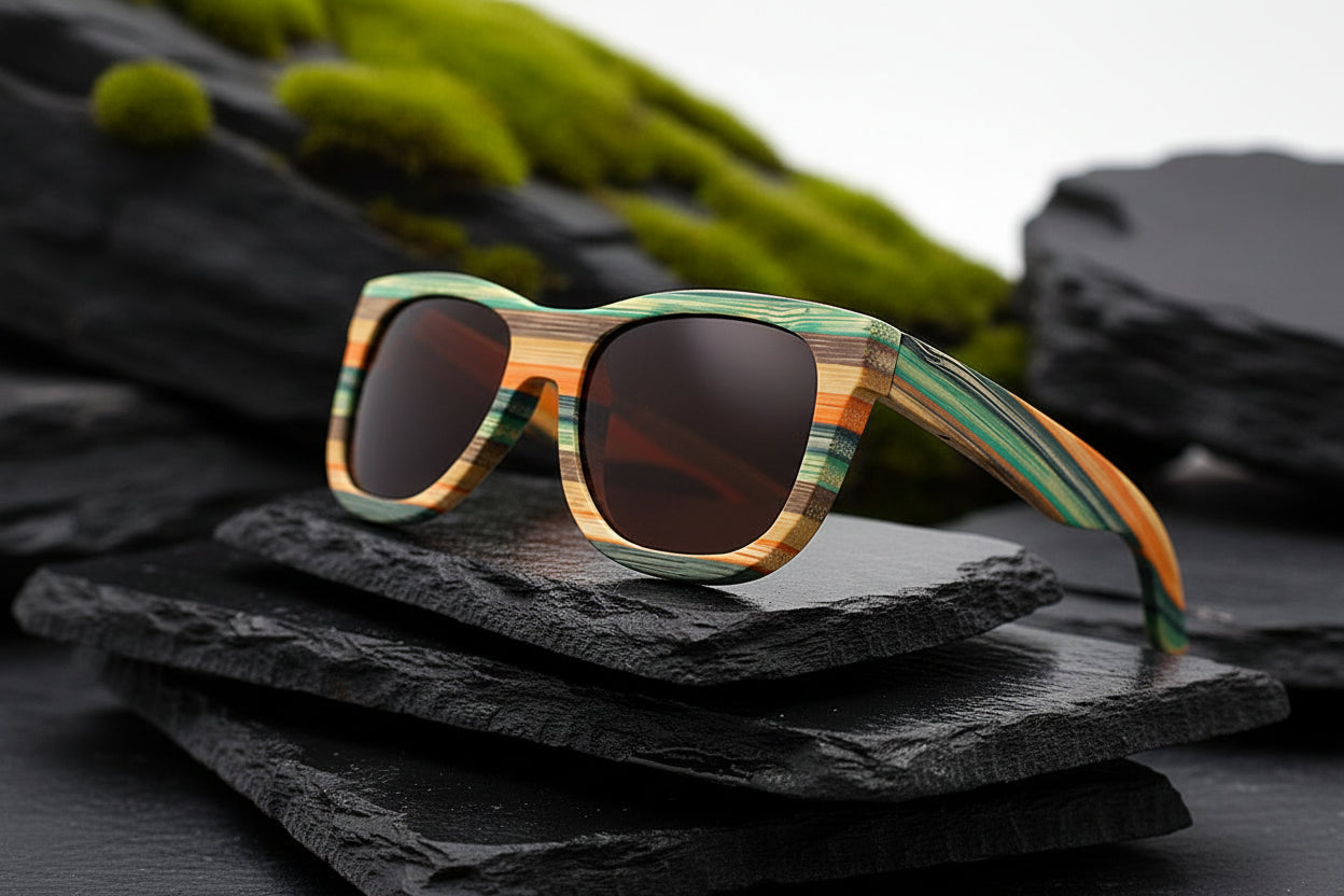 The Modern Hippie Bamboo collection - sunglasses