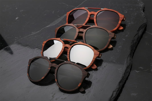 Trendy Wood Sunglasses Bamboo Wood