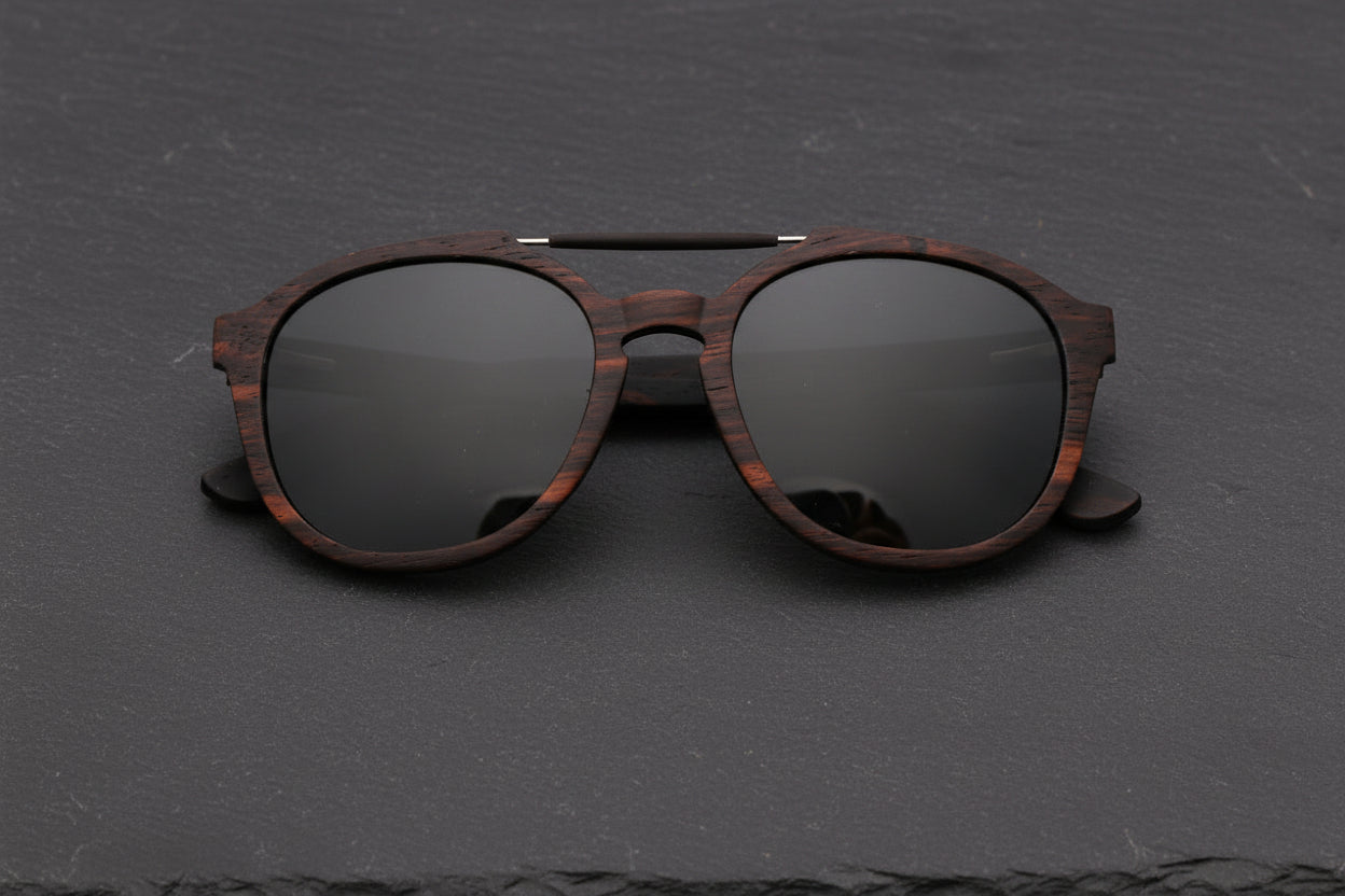 Trendy Wood Sunglasses Bamboo Wood