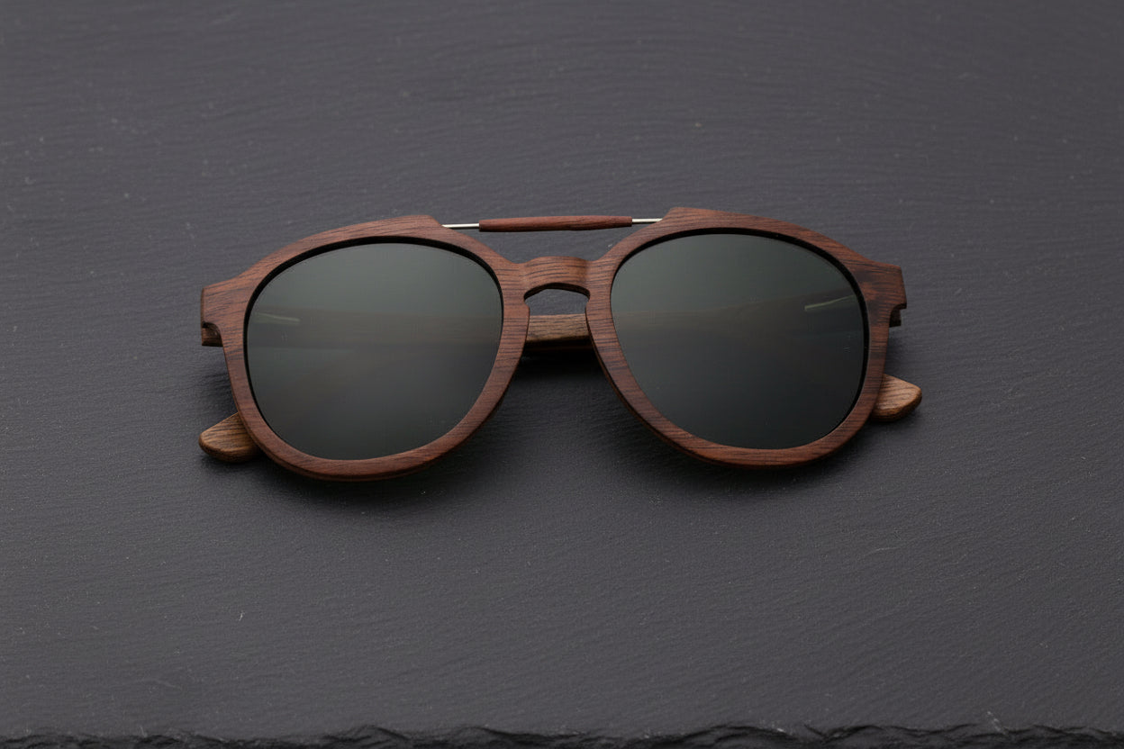 Trendy Wood Sunglasses Bamboo Wood