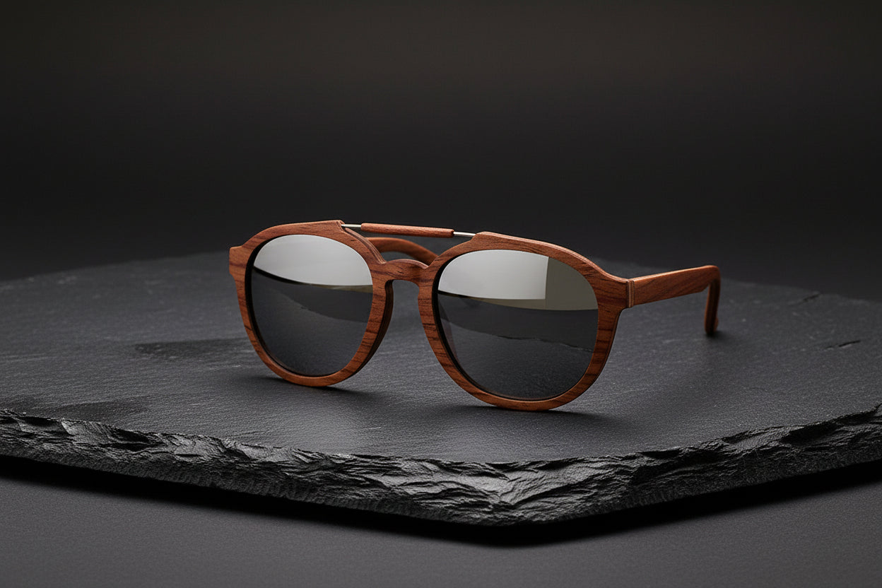 Trendy Wood Sunglasses Bamboo Wood