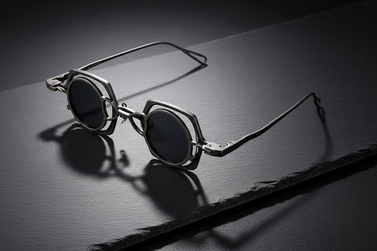 Magnetic Pure Titanium Hanging Rack Polarized Sunglasses