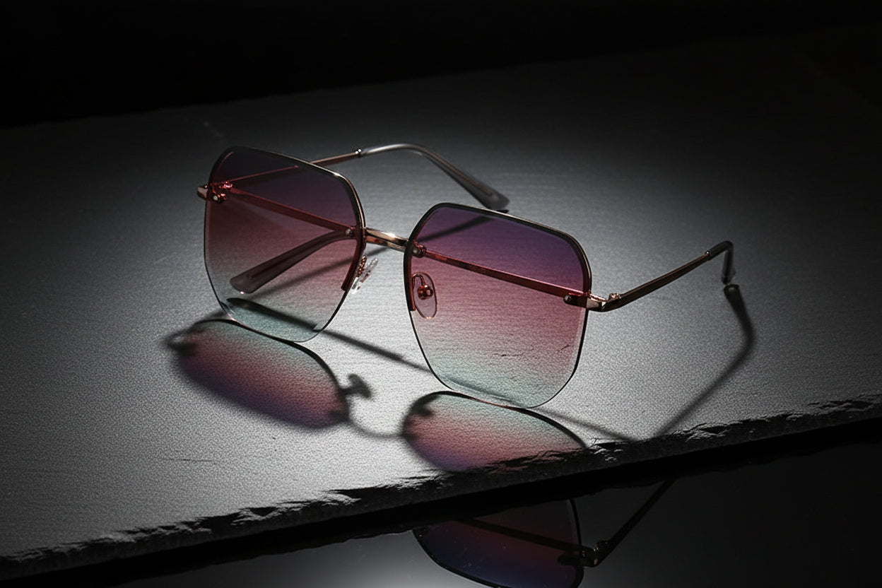 Lijia HD Edge Cutting Sunglasses Sunscreen And UV Protection Sunglasses 7139