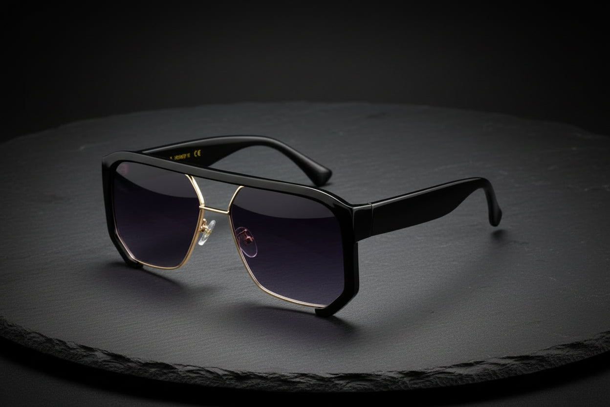Standing on Business vibes Sunglasses Large Rim Sunglasses