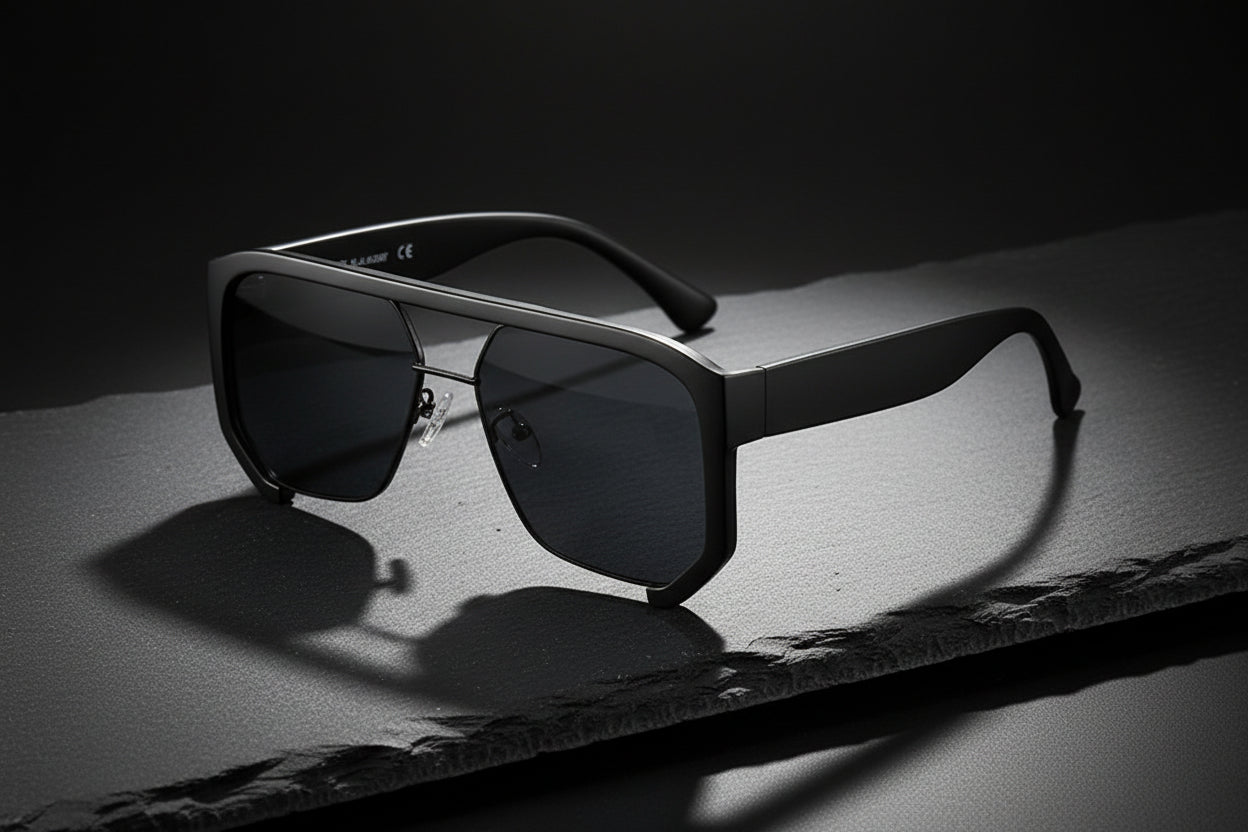 Standing on Business vibes Sunglasses Large Rim Sunglasses
