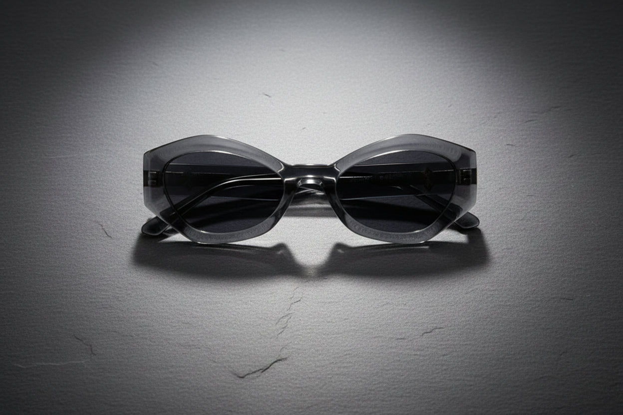 Fashion Irregular With Personality Diamond Sunglasses Sunshade
