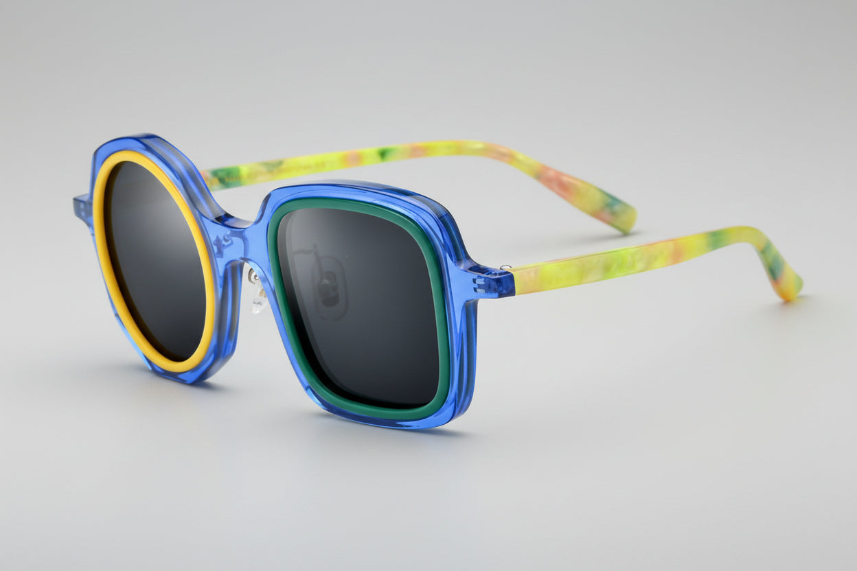 the Circle/Square Weirdos Unite - sunglasses
