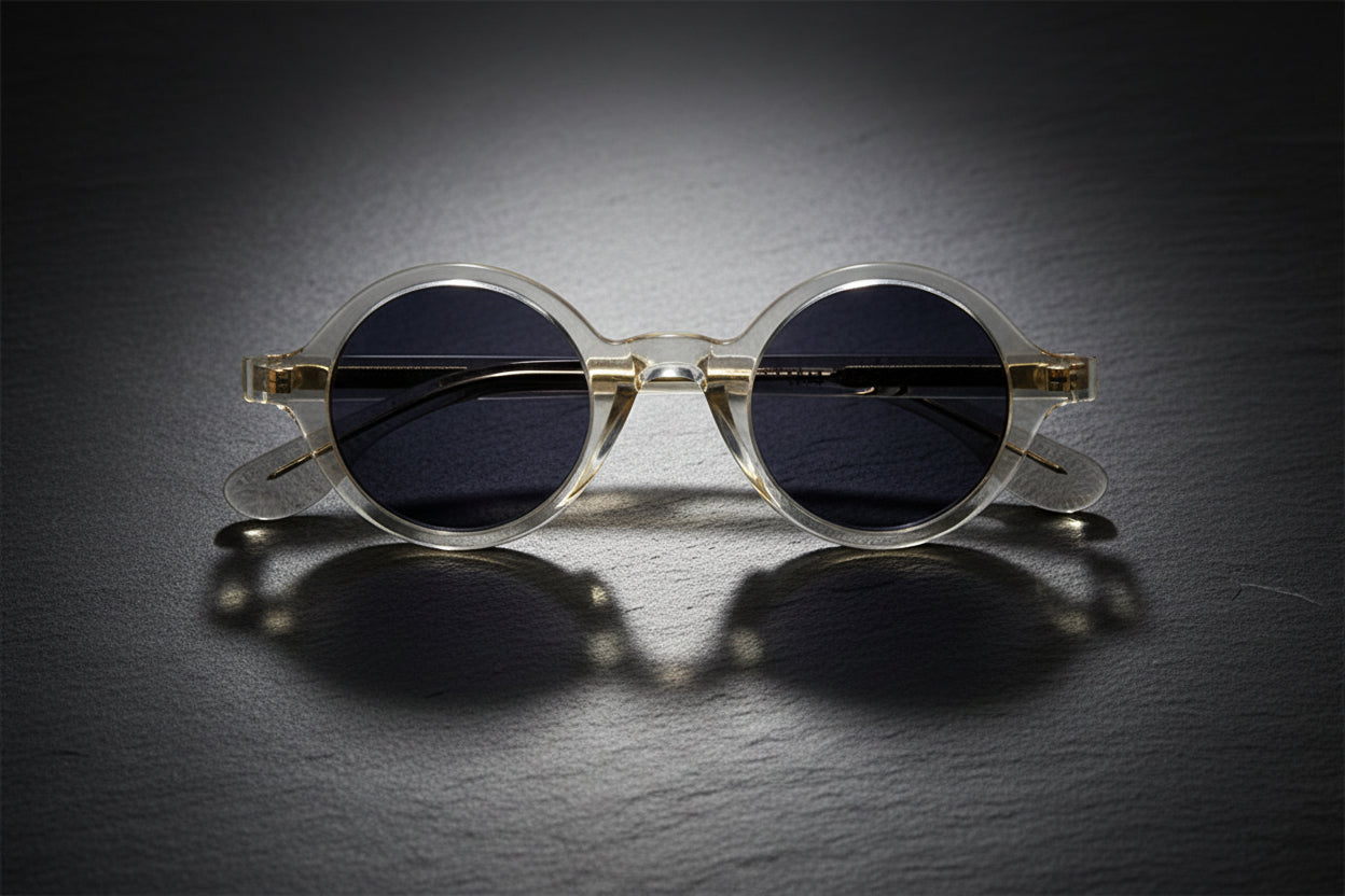 Handmade Circular Retro Sunglasses