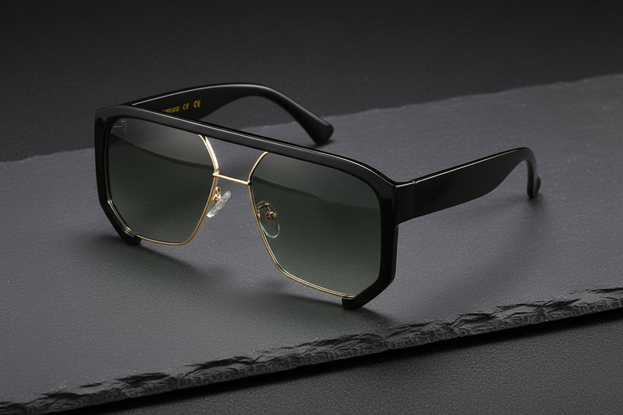 Standing on Business vibes Sunglasses Large Rim Sunglasses