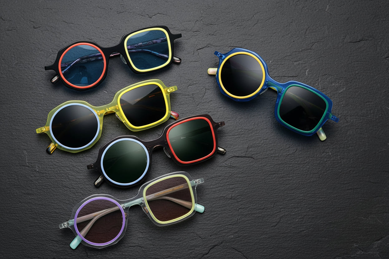 the Circle/Square Weirdos Unite - sunglasses