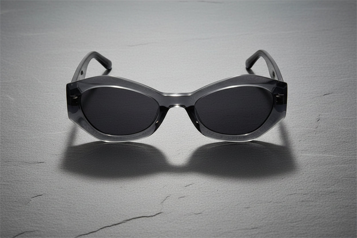 Fashion Irregular With Personality Diamond Sunglasses Sunshade