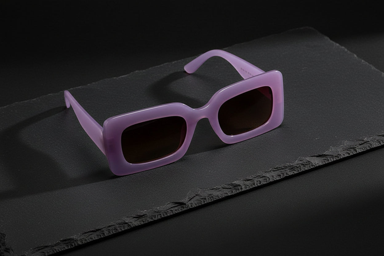 Small Chunk Frame Vintage Sunglasses Sunglasses