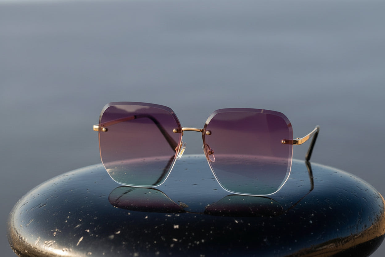 Lijia HD Edge Cutting Sunglasses Sunscreen And UV Protection Sunglasses 7139