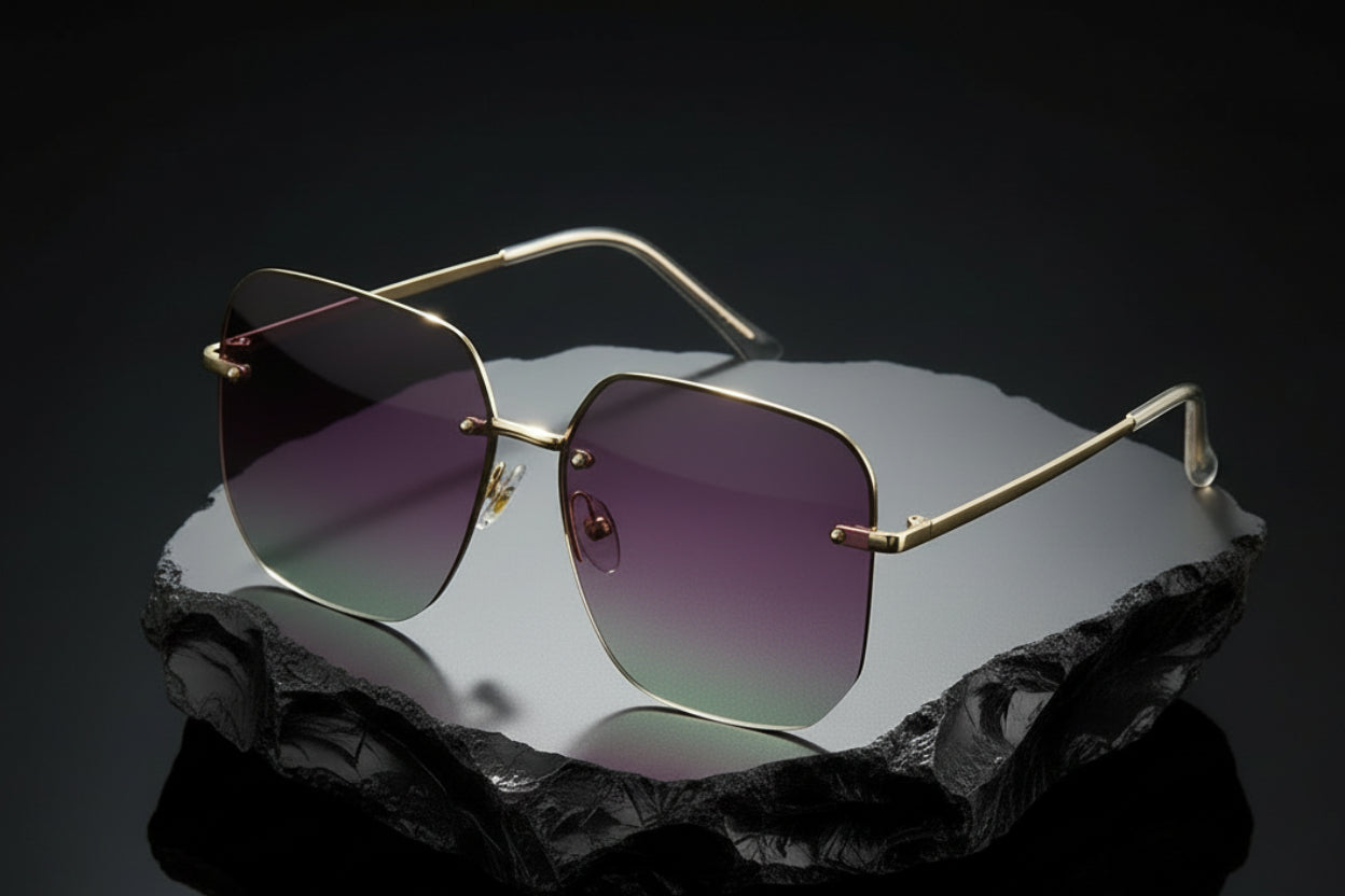 Lijia HD Edge Cutting Sunglasses Sunscreen And UV Protection Sunglasses 7139