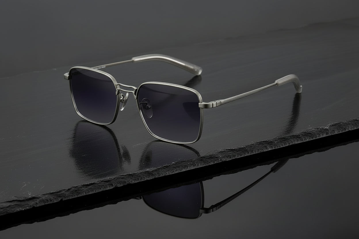 New Pure Titanium Glasses Frame Design Pilot Personality Fishing Driving Outdoor Men And Women Sunglasses Frame