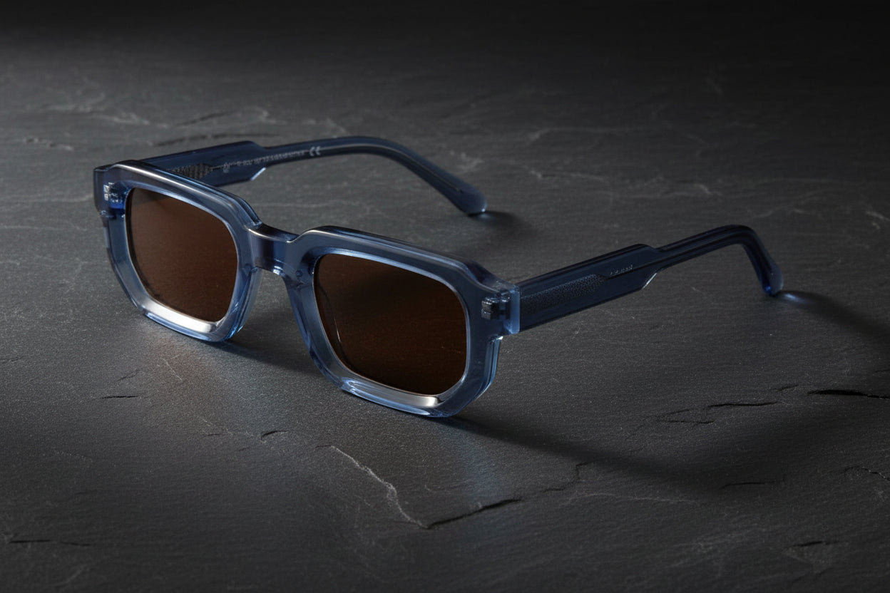 Women's Fashion Retro Square Frame Sunshade Acetate Sunglasses