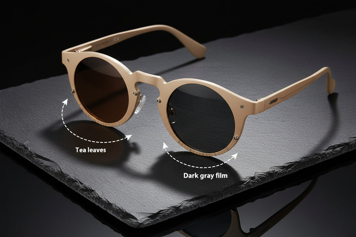 Rotating Adjustable Color Changing UV Resistant Sunglasses