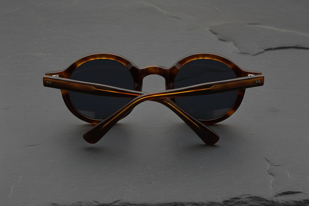 Acetate Retro Polarized Men's Sunglasses Full Frame Glasses